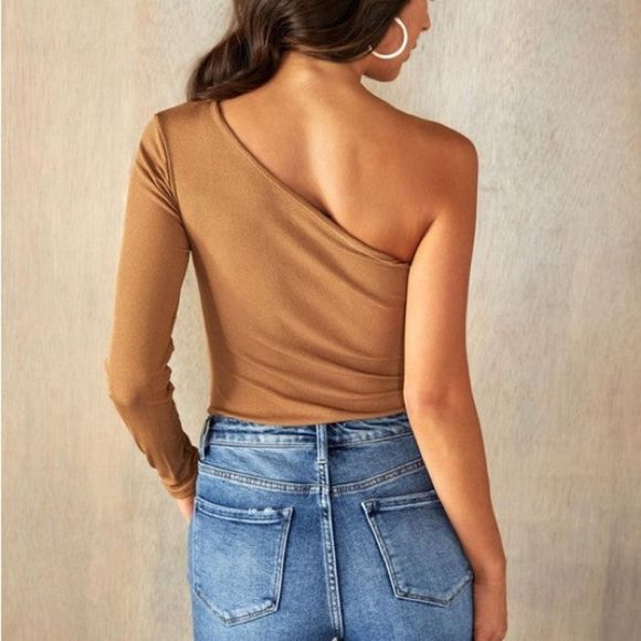 One shoulder bodysuit - Picture 2 of 4